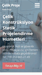 Mobile Screenshot of celikproje.com